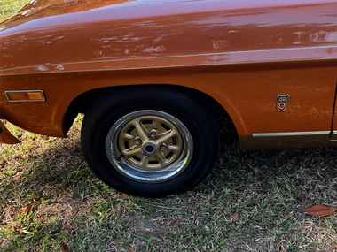 Restaurierter Mercury Capri MkI 2800 1974
Restored 1974 Mercury Capri MkI 2800